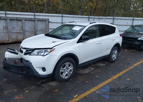 2014 Toyota Rav4 Le z USA, uszkodzony, nr VIN JTMBFREV2ED050690